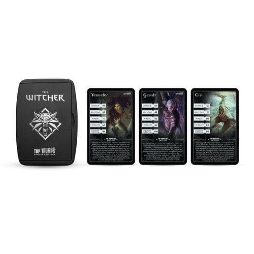 Top Trumps Premium Wiedźmin gra karciana 30 kart