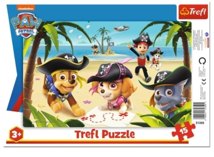 Puzzle 15 ramkowe Przyjaciele z Psiego Patrolu 31350
