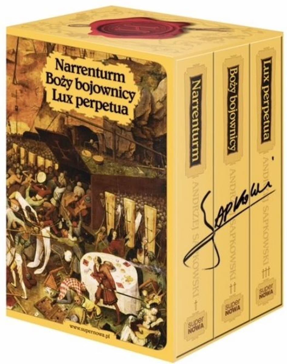 Trylogia Husycka - Andrzej Sapkowski - Wydanie Zbiorcze Tom 1-3