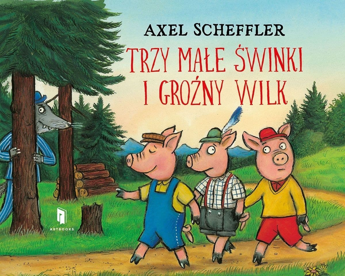 Trzy małe świnki i groźny wilk - Artbooks