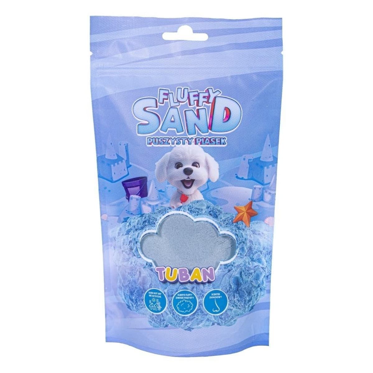 TUBAN Puszysty Piasek Fluffy Sand Niebieski 90 g