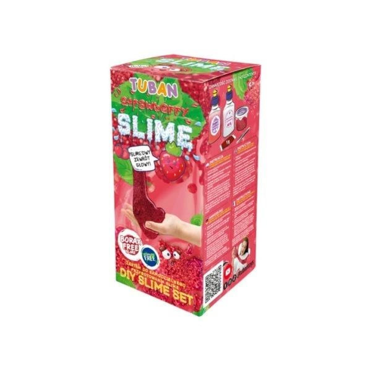 TUBAN Zestaw Super Slime Truskawka
