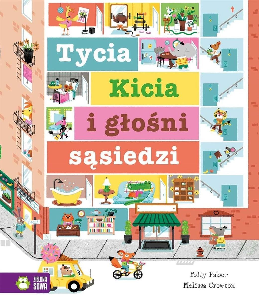 Tycia Kicia i głośni sąsiedzi - książka dla dzieci