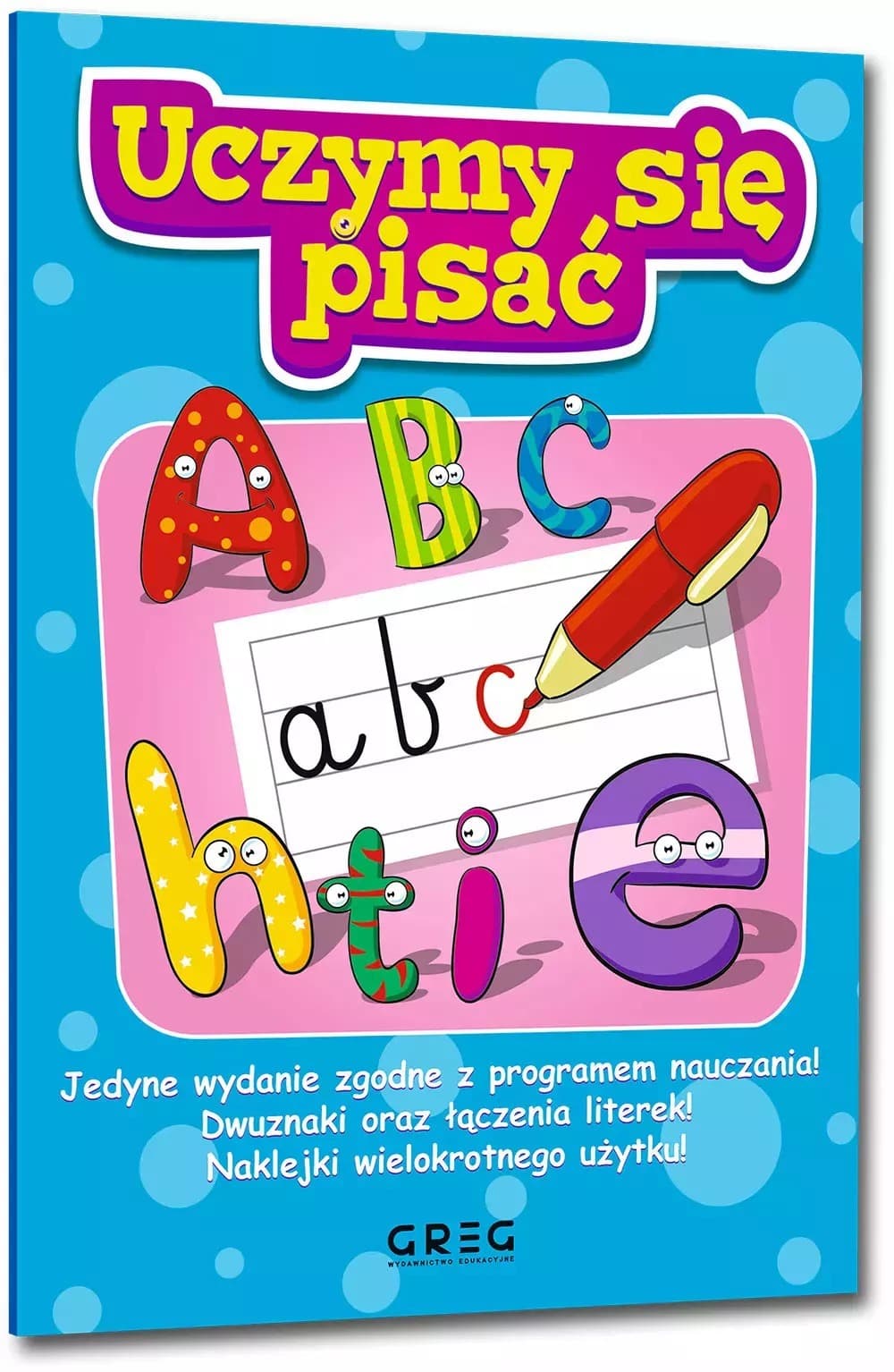 Uczymy się pisać - książeczka edukacyjna dla dzieci