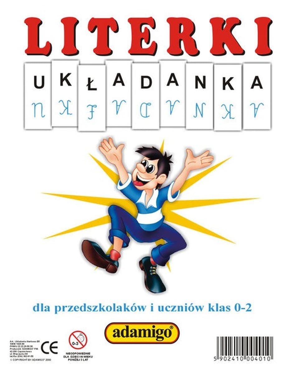 Układanka edukacyjna Literki dla dzieci