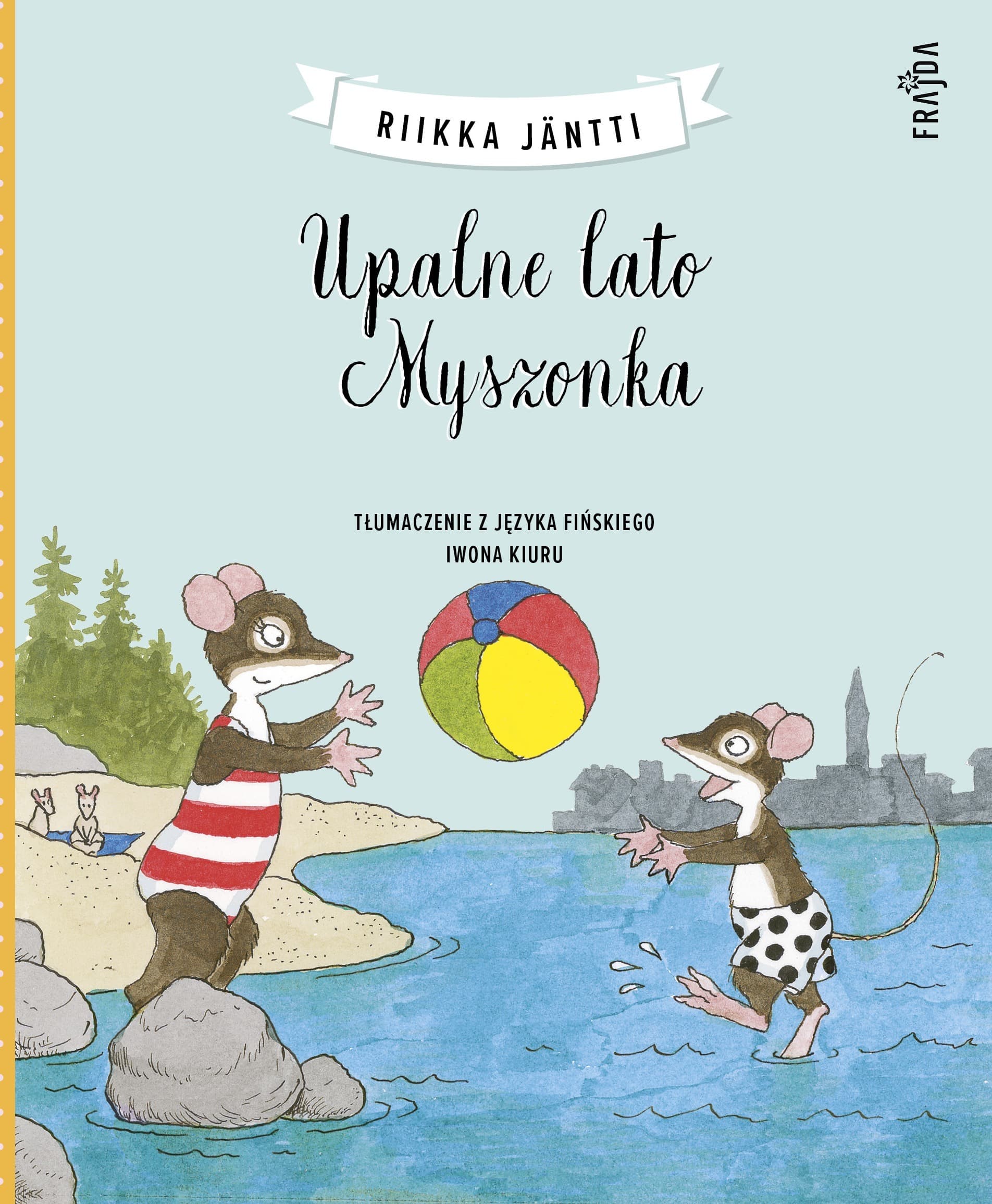 Upalne lato Myszonka - Książka dla dzieci