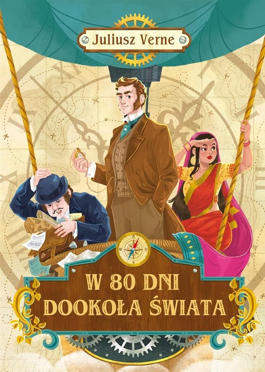 W 80 dni dookoła świata - klasyczna powieść przygodowa