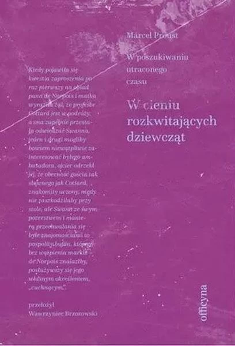 W cieniu rozkwitających dziewcząt