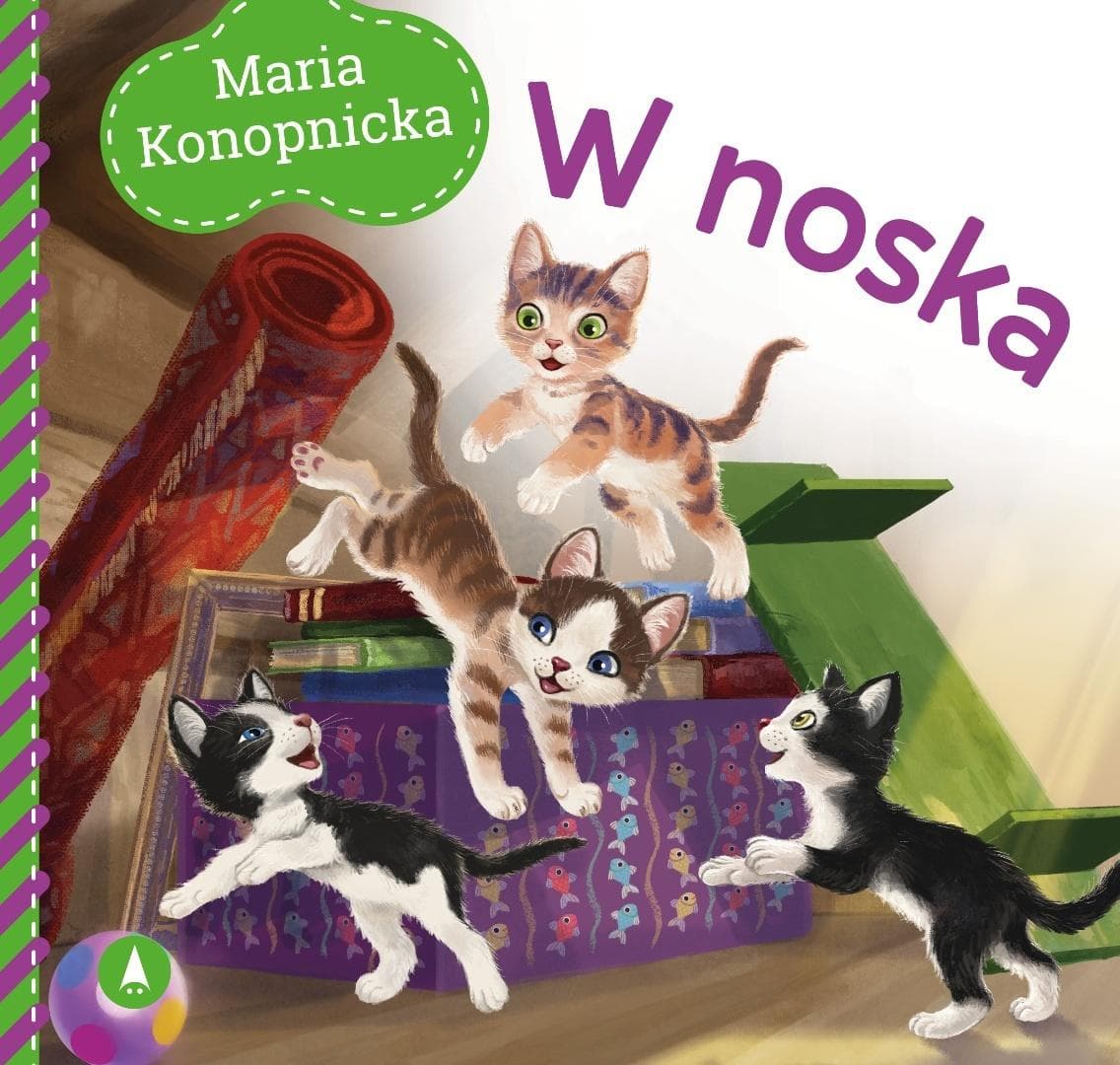 Wiersze dla dzieci W noska Maria Konopnicka 10 stron książka całokartonowa