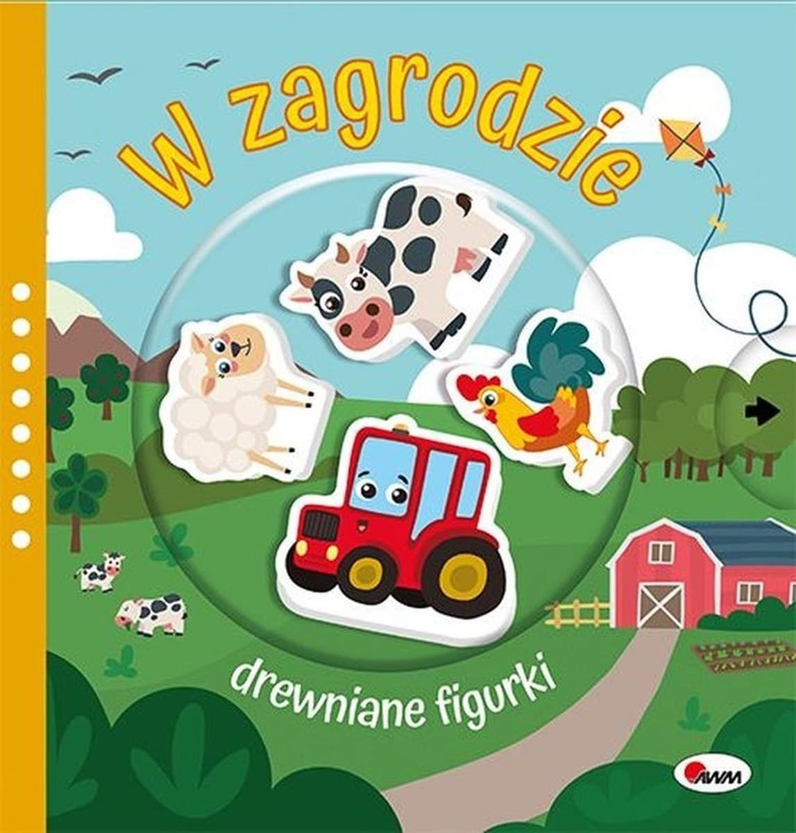 W Zagrodzie. Drewniane Figurki