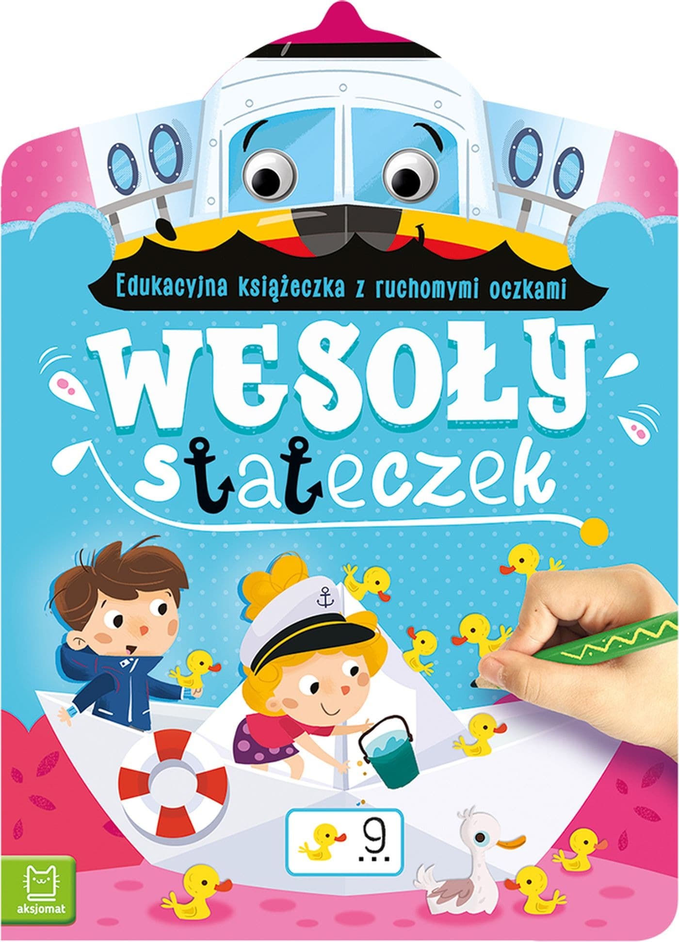 Wesoła książeczka edukacyjna dla dzieci