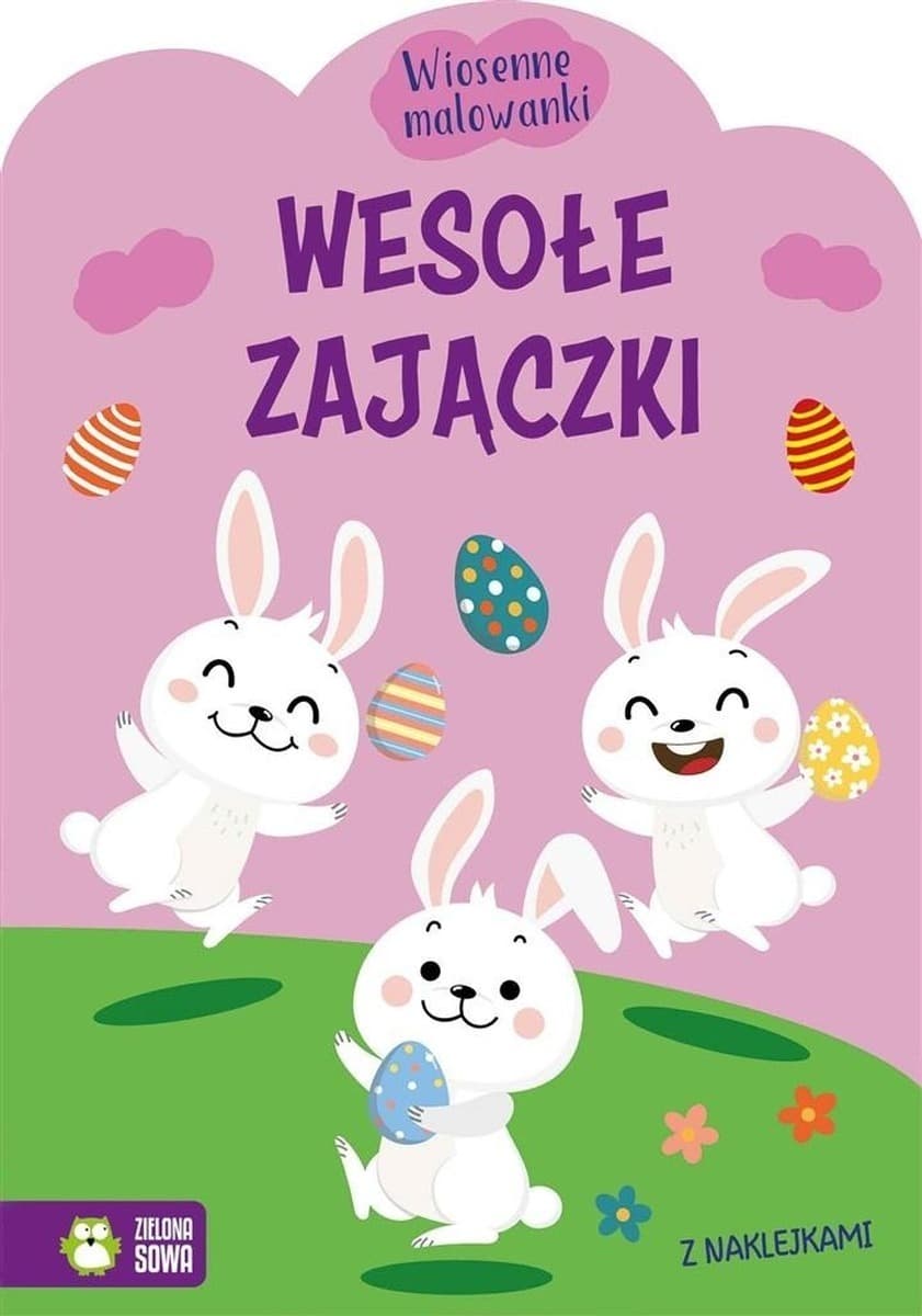 Wesołe zajączki - Wiosenne malowanki