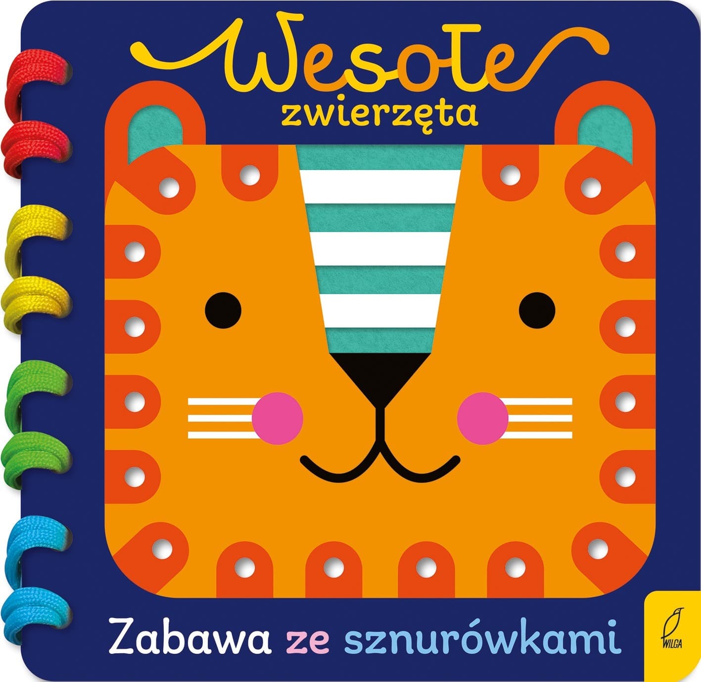 Wesołe zwierzęta. Zabawa ze sznurówkami