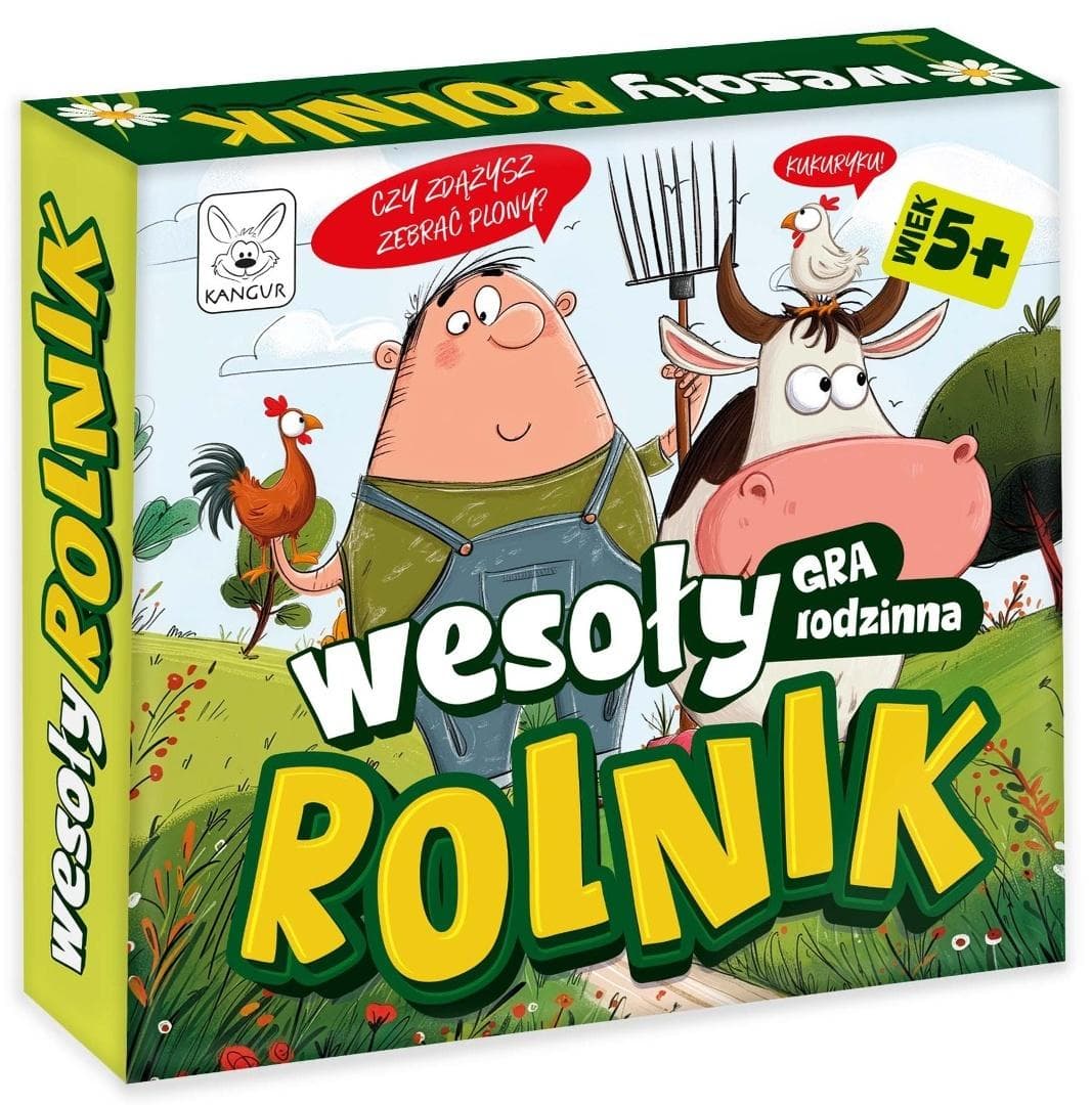 Gra rodzinna Wesoły Rolnik Kangur 170x180 mm