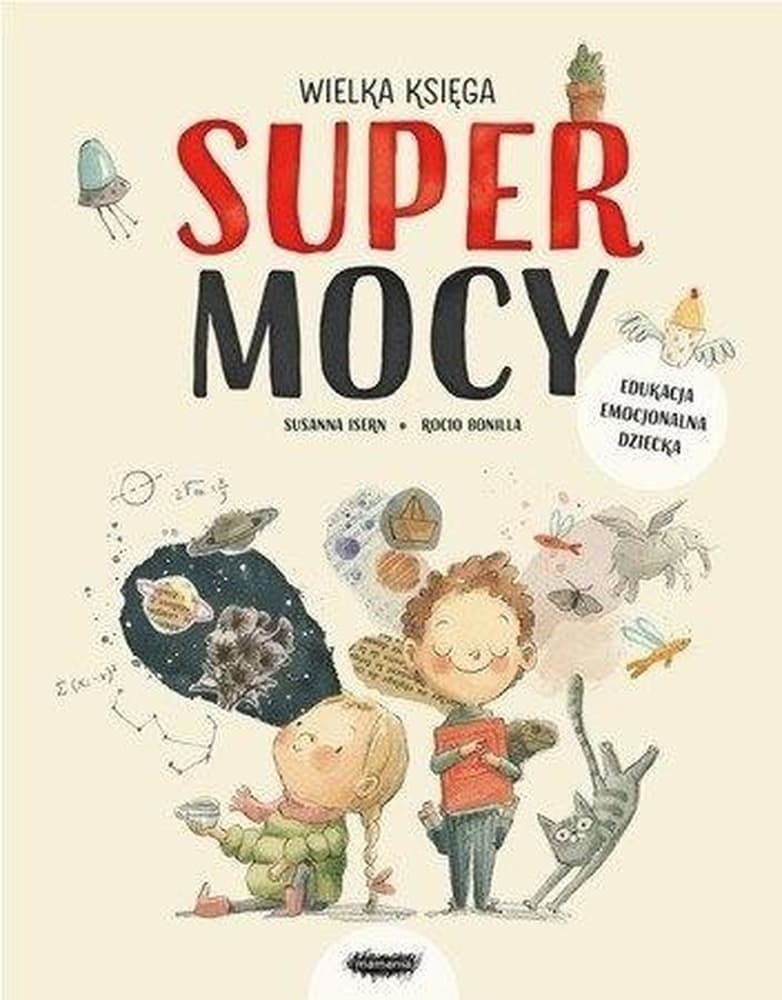 Wielka Księga Supermocy - książka dla dzieci i młodzieży