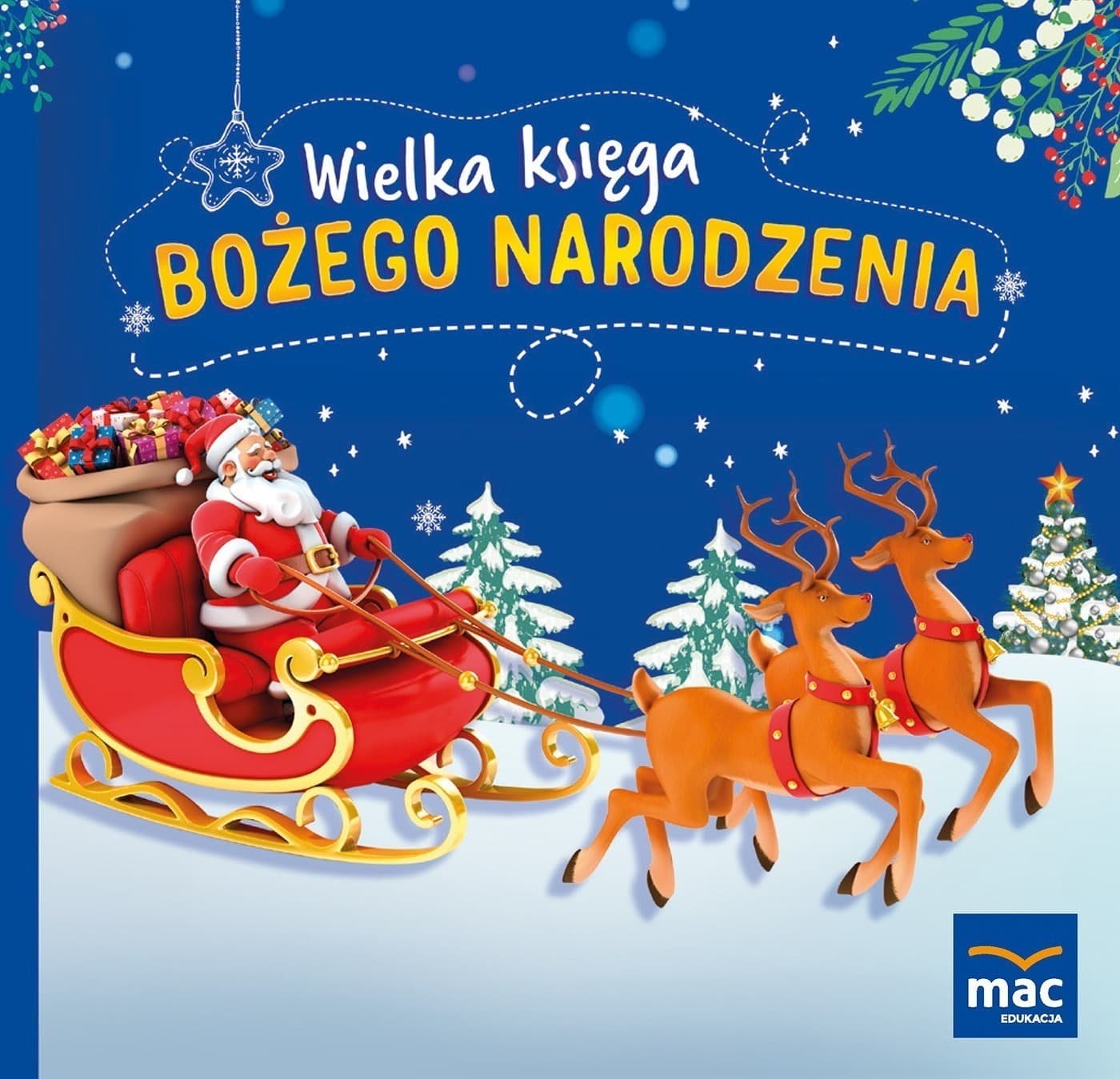 Wielka księga z opowiadaniami i zadaniami na Boże Narodzenie