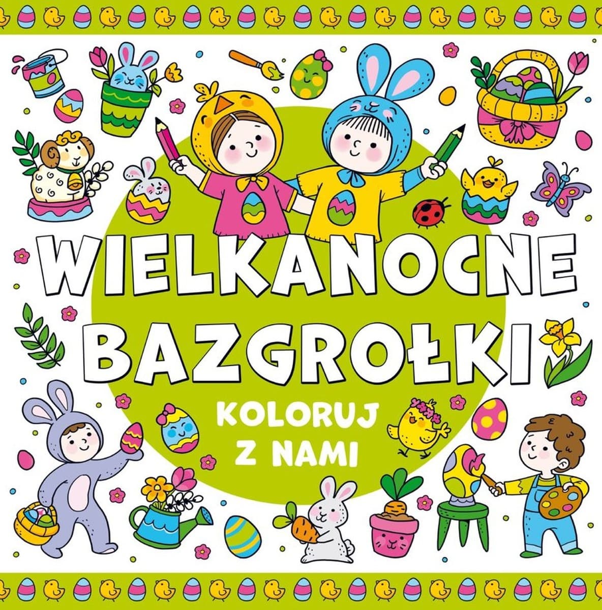 Wielkanocne kolorowanki dla dzieci i dorosłych