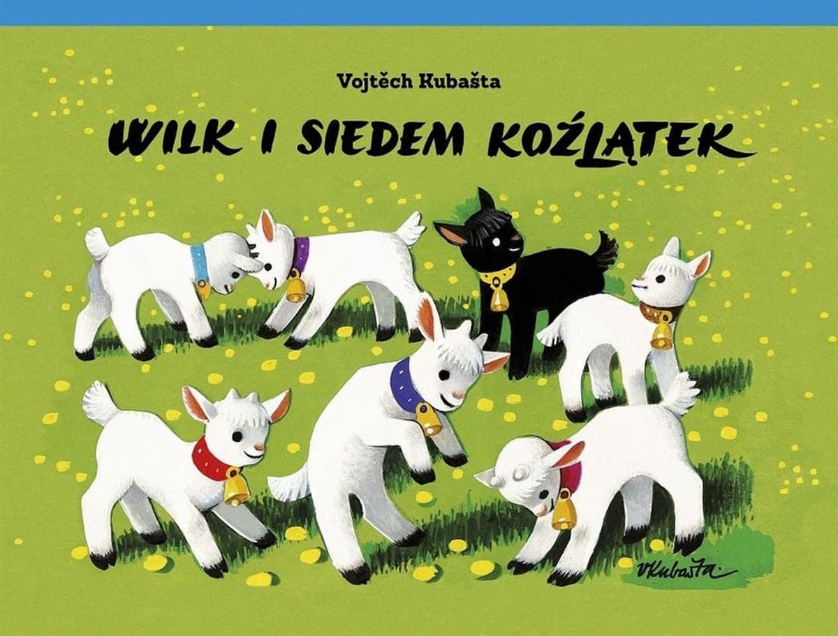 Wilk i siedem koźlątek - książka POP-UP