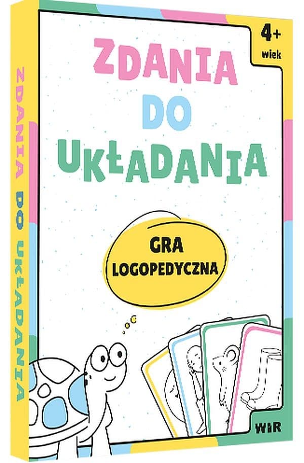 Wir - Gra logopedyczna Zdania do układania dla dzieci