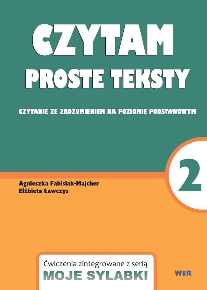 Wir - Moje Sylabki 2 - Ćwiczenia czytania