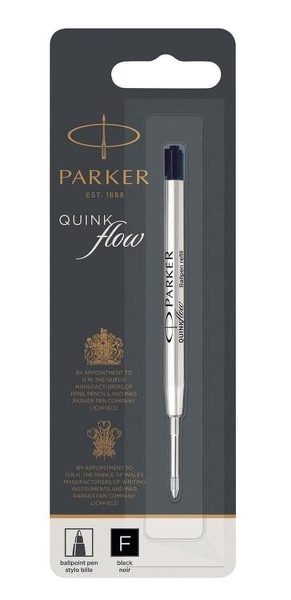 Wkład do długopisu Parker Quinkflow czarny F