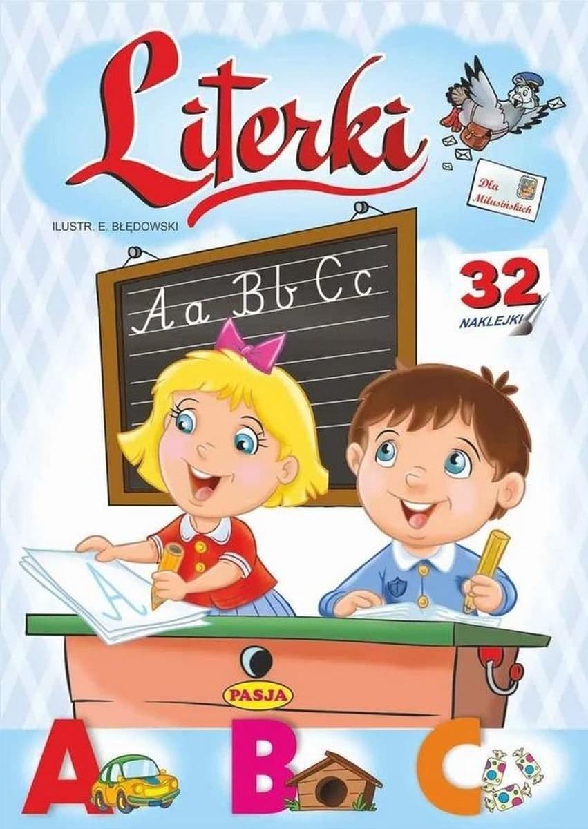 Włodzimierz Kruszewski - Malowanka Literki - książka dla dzieci