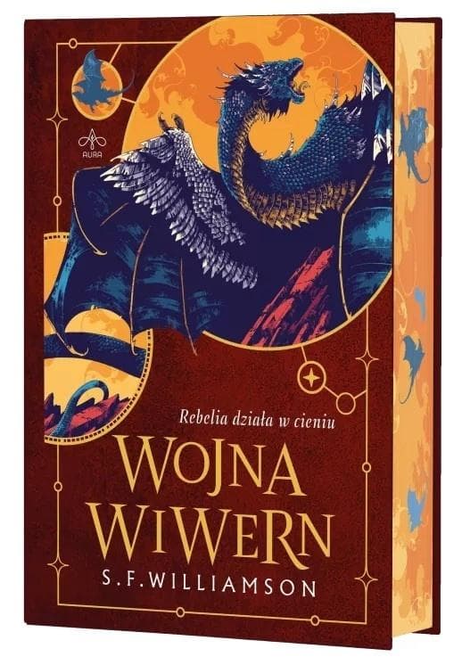 Wojna wiwern - S.F. Williamson 376 stron twarda oprawa