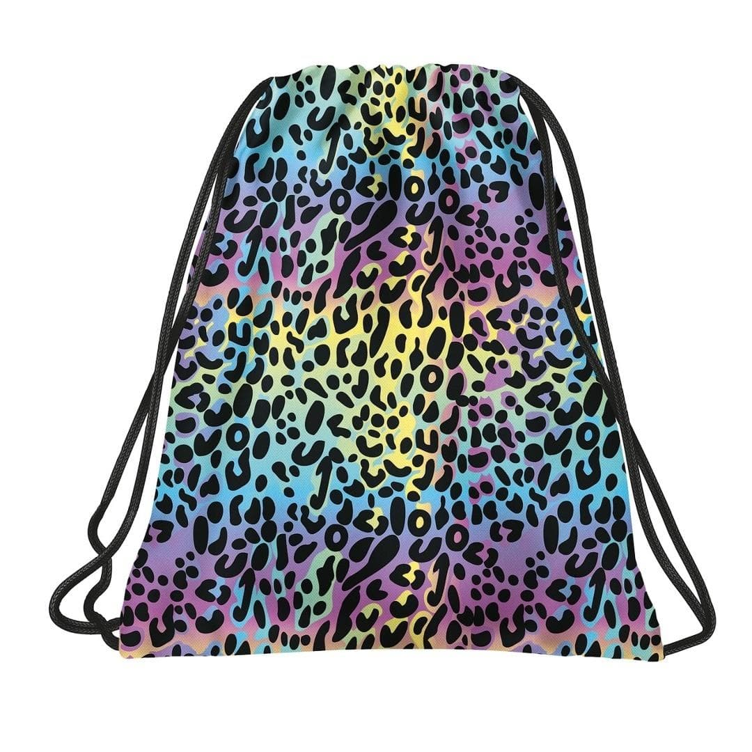 Worek na obuwie DERFORM BackUP Panterka Tęczowa 41x35 cm