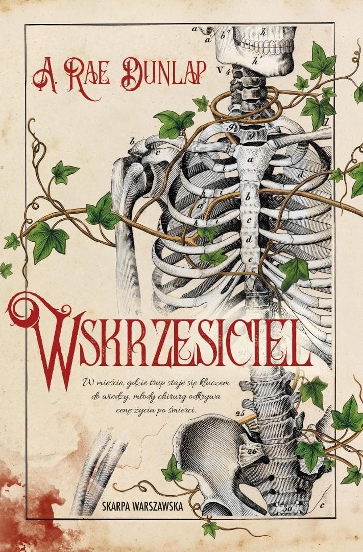 Wskrzesiciel thriller historyczny A. Rae Dunlap 336 stron