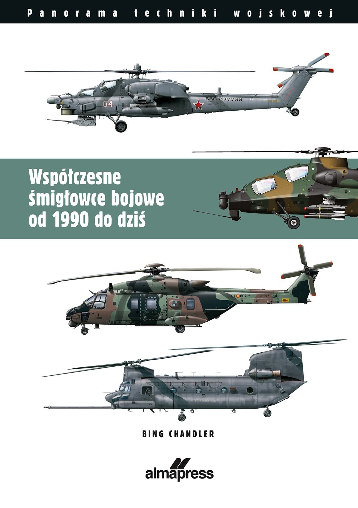 Współczesne śmigłowce bojowe od 1990 do dziś. Panorama techniki wojskowej