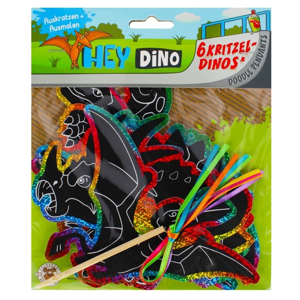 Wydrapywanka Hey Dino Mix Kolorów