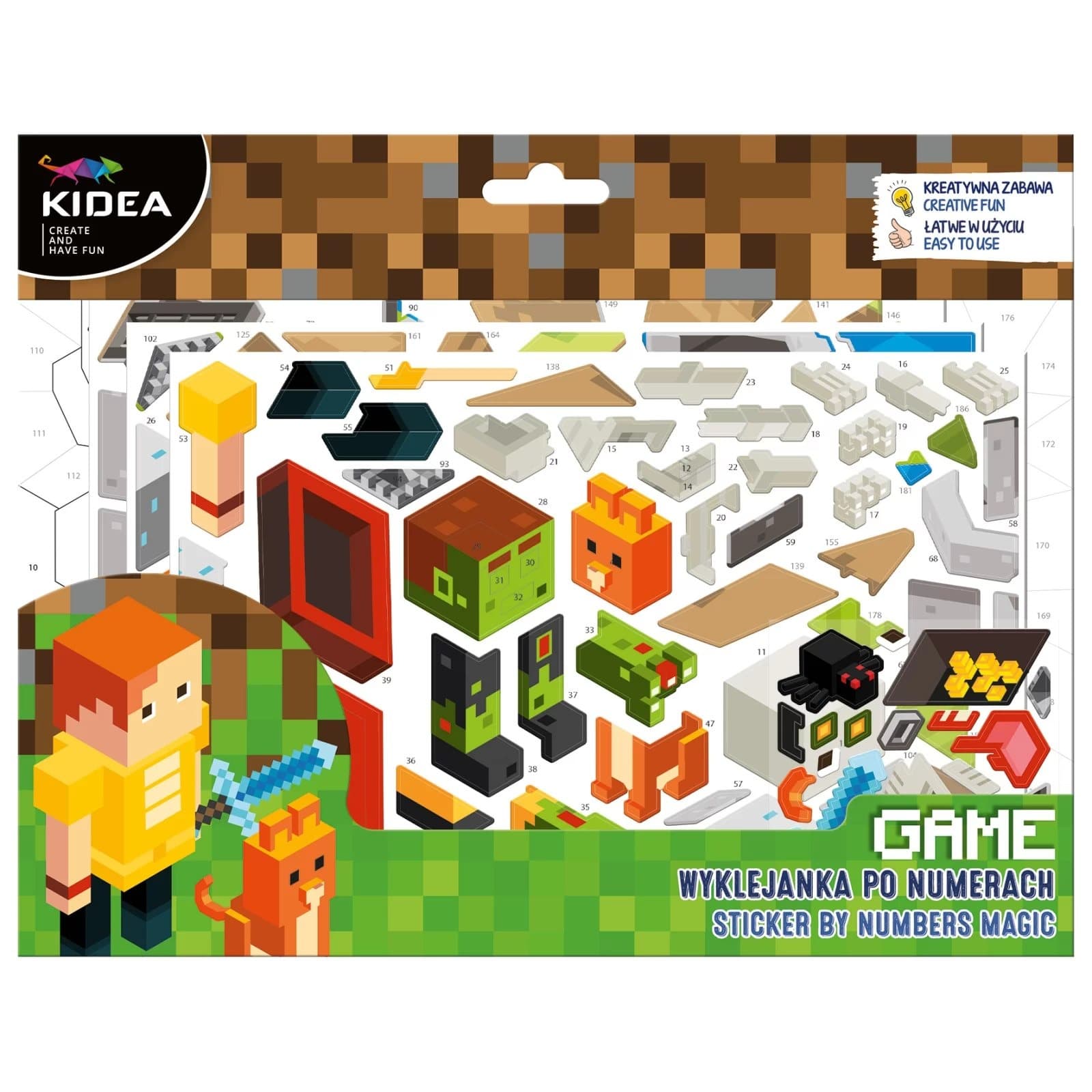 Kidea Game Wyklejanka po numerach