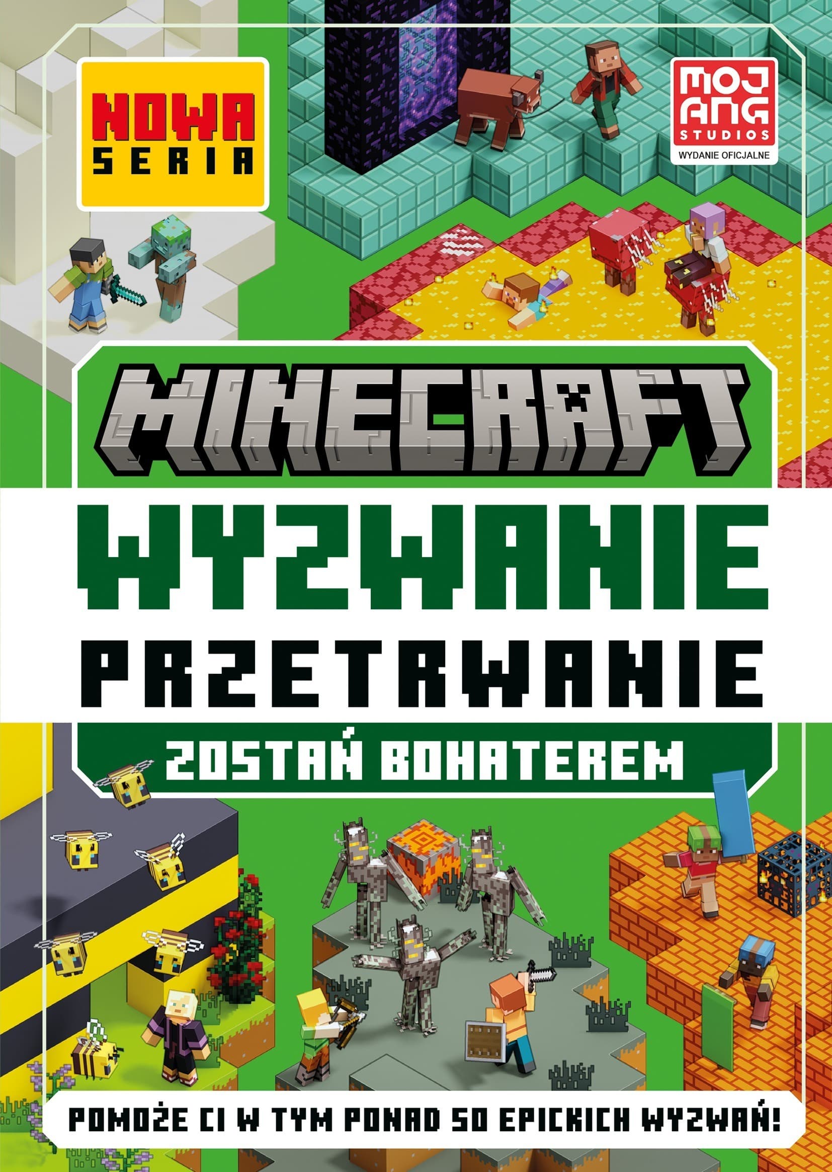 Wyzwanie przetrwanie. Zostań bohaterem. Minecraft