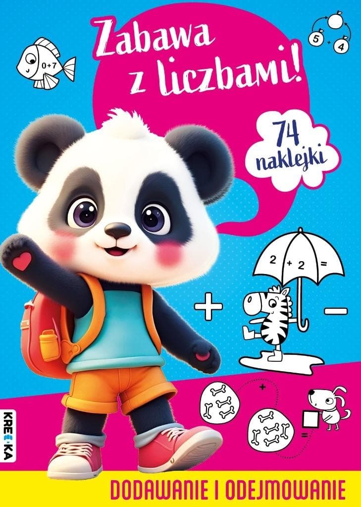 Zabawa z Liczbami. Zeszyt ćwiczeń dla dzieci
