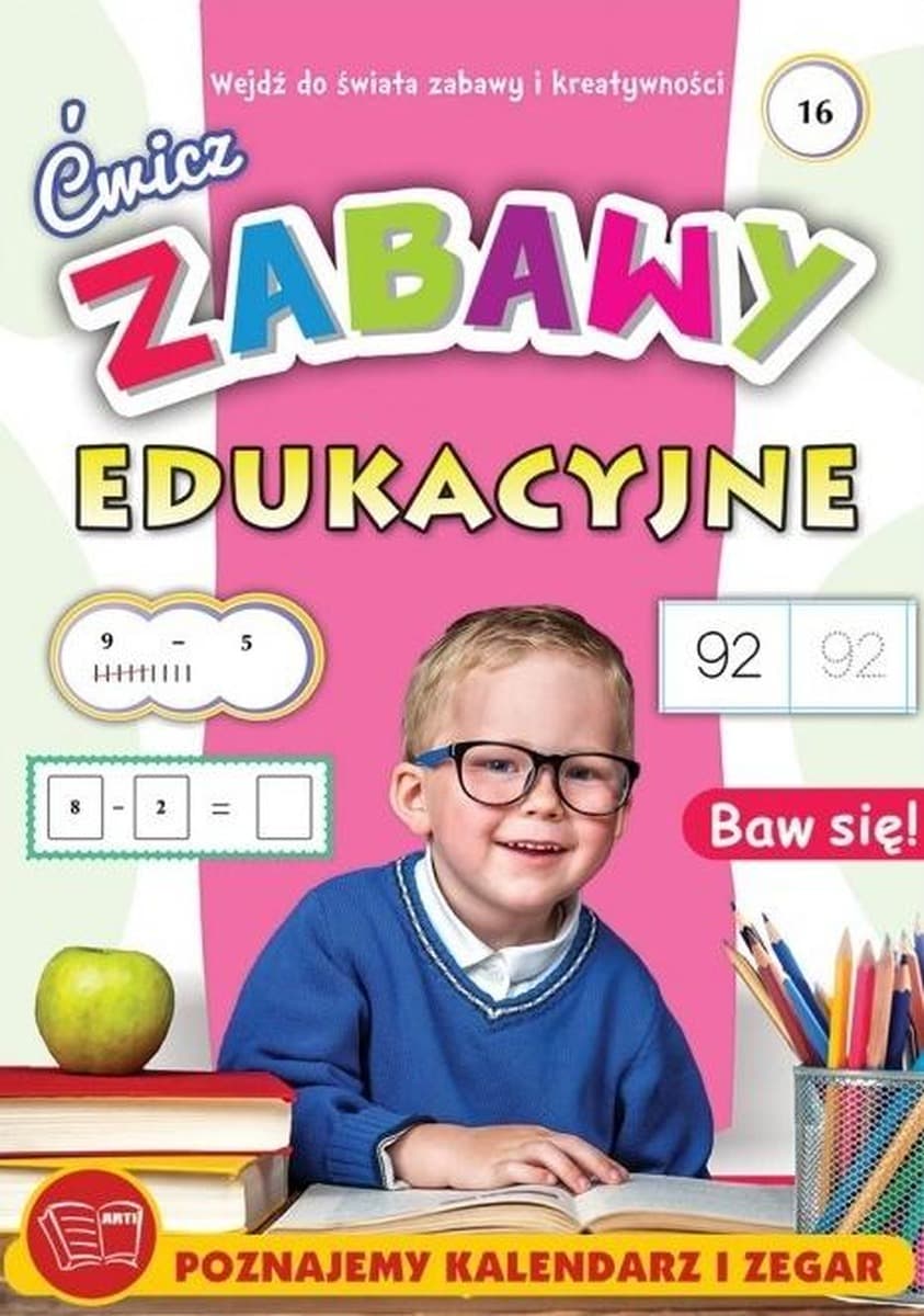 Zabawy edukacyjne. Ćwicz - Książka