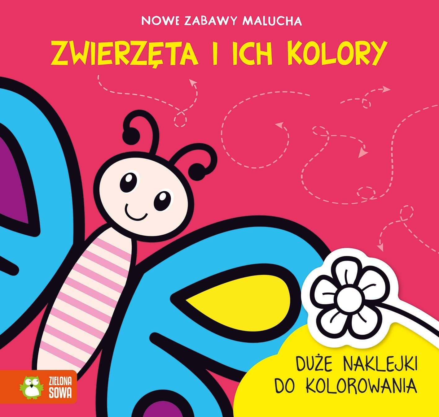 Zabawy malucha: Zwierzęta i ich kolory - książeczka edukacyjna