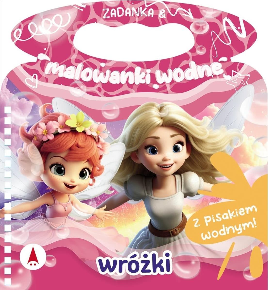 Zadanka i malowanki wodne dla dzieci. Wróżki
