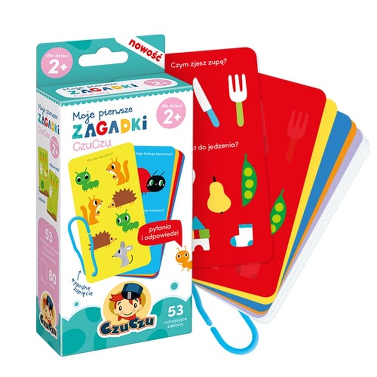 Zagadki dla dzieci CzuCzu Moje Pierwsze od 2 lat