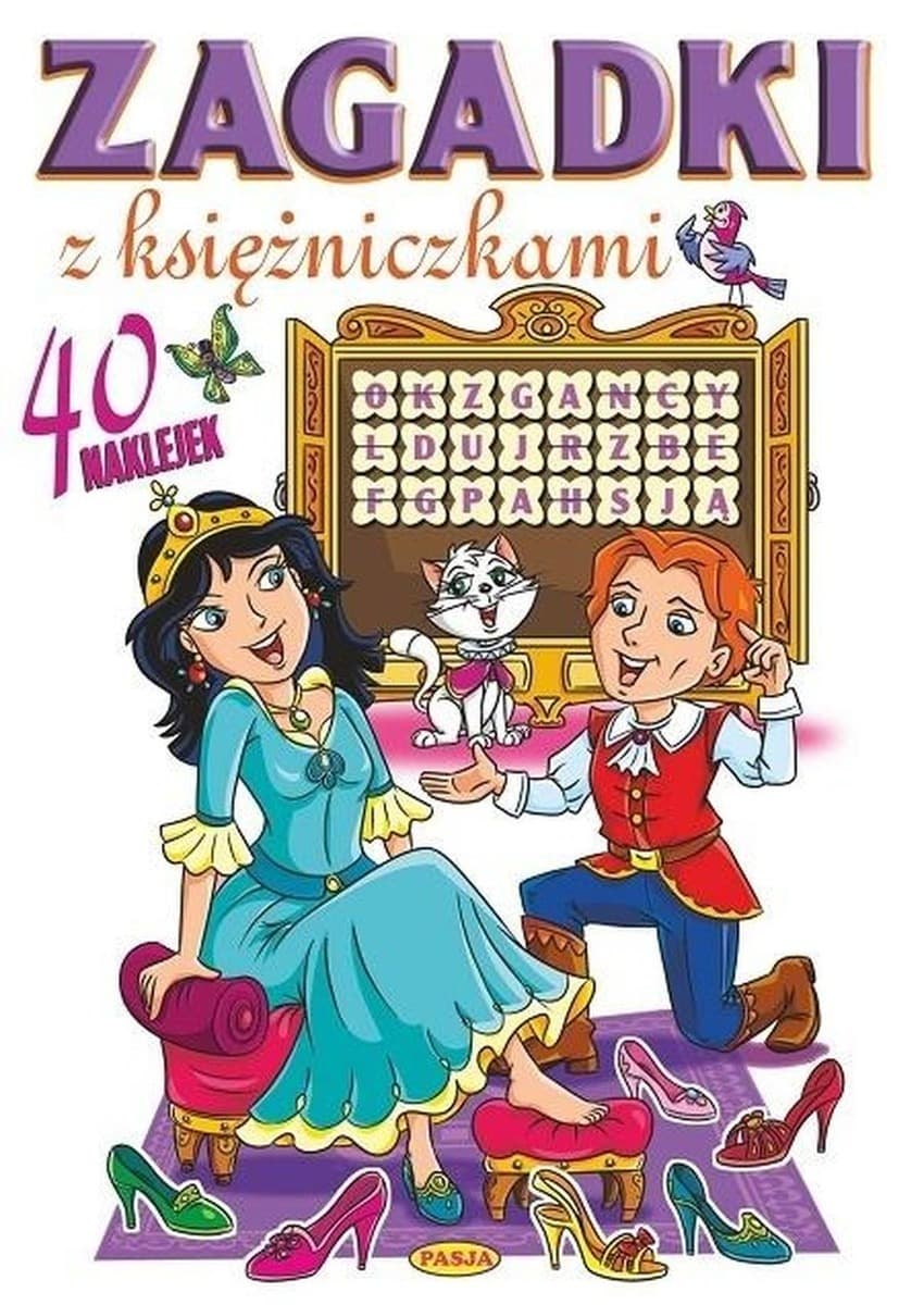 Zagadki z Księżniczkami Kolorowanka dla Dzieci