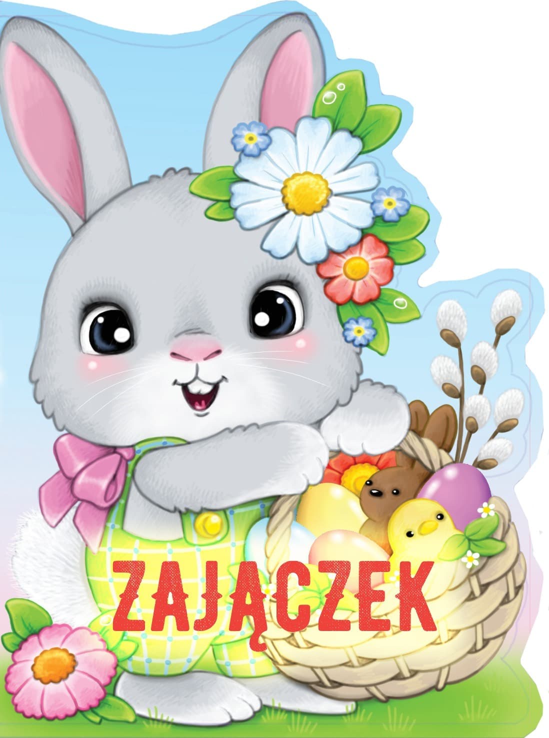 Zajączek - Sztancowane wielkanocne dla dzieci
