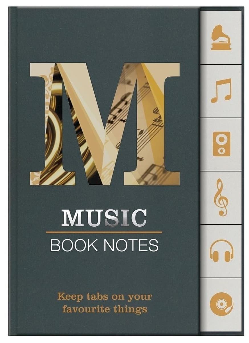Zakładki Book Notes Music muzyka
