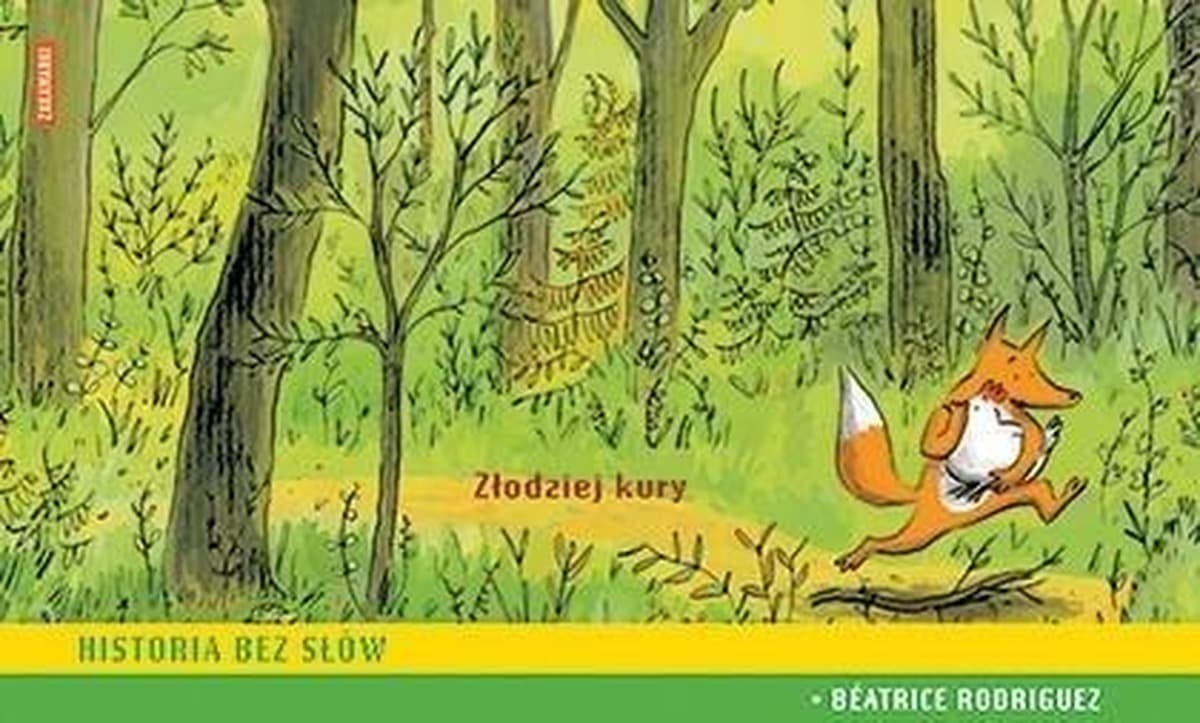 Zakamarki - Złodziej kury: książka obrazkowa bez słów dla dzieci