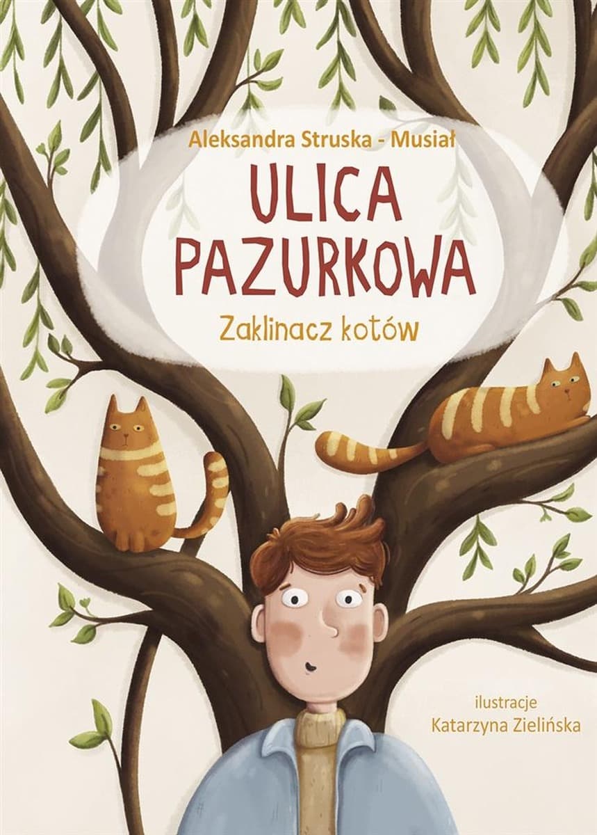 Zaklinacz kotów. Ulica Pazurkowa. Książka dla dzieci 5-10 lat