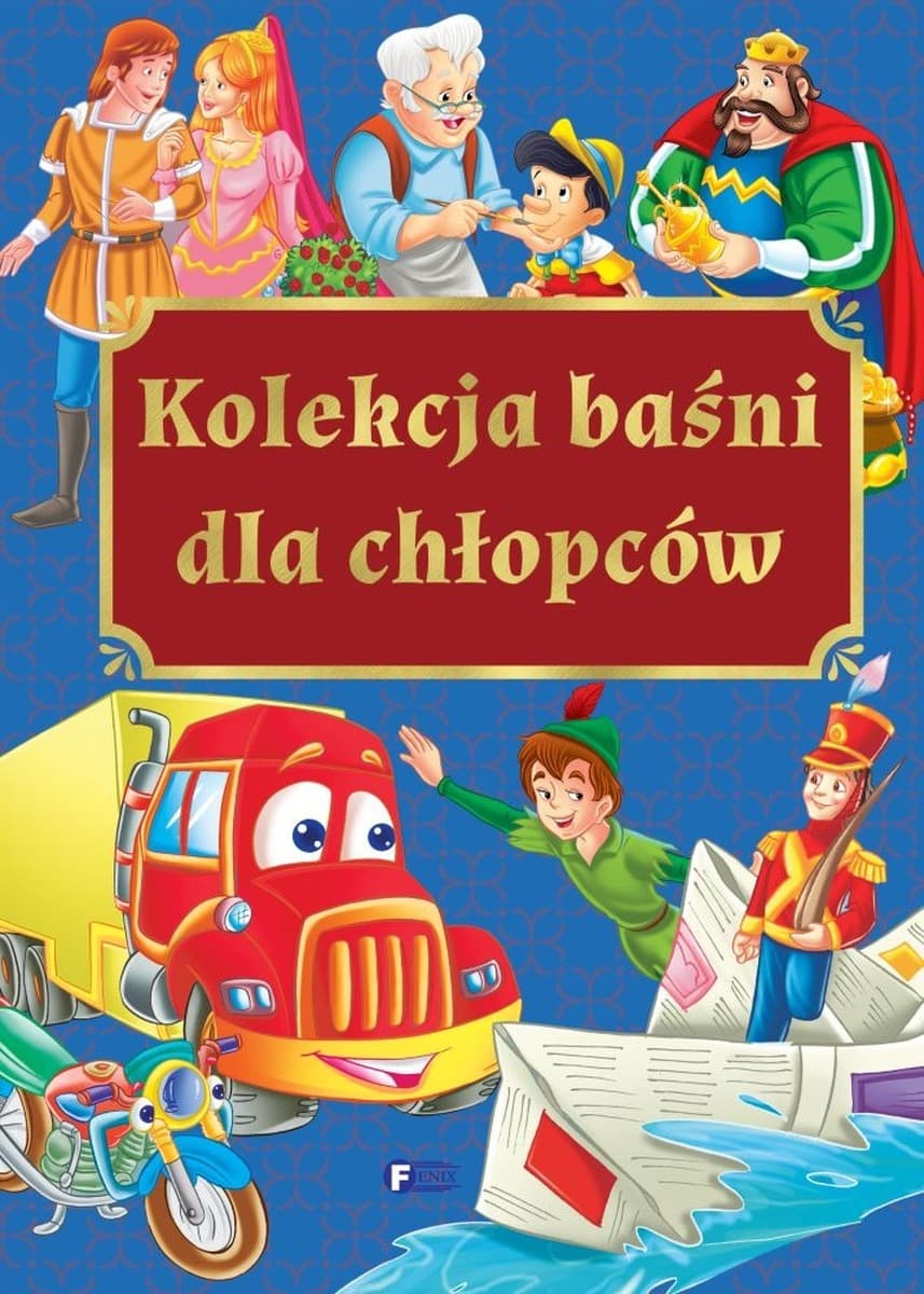 Zbiór baśni dla chłopców wydanie 2024