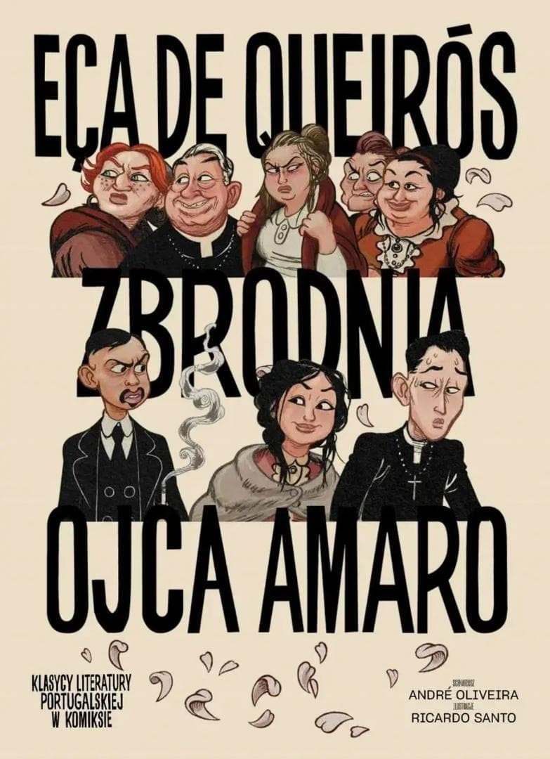 Zbrodnia ojca Amaro - Komiks adaptacja powieści Eça de Queirós 56 stron