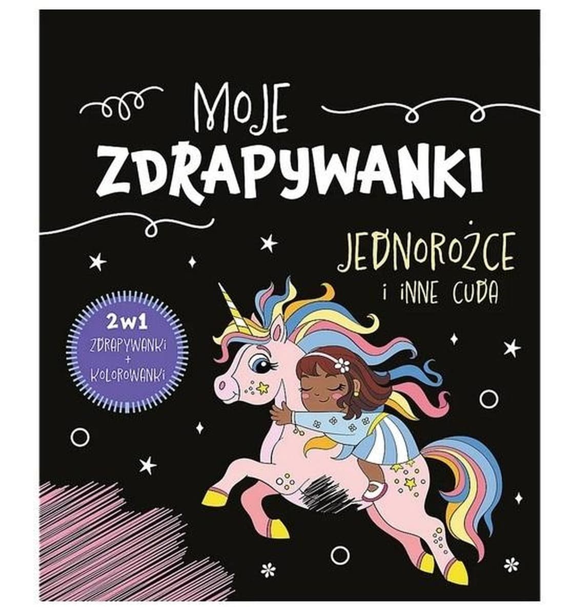 Zdrapywanka Jednorożce i Inne Cuda Moje Zdrapywanki