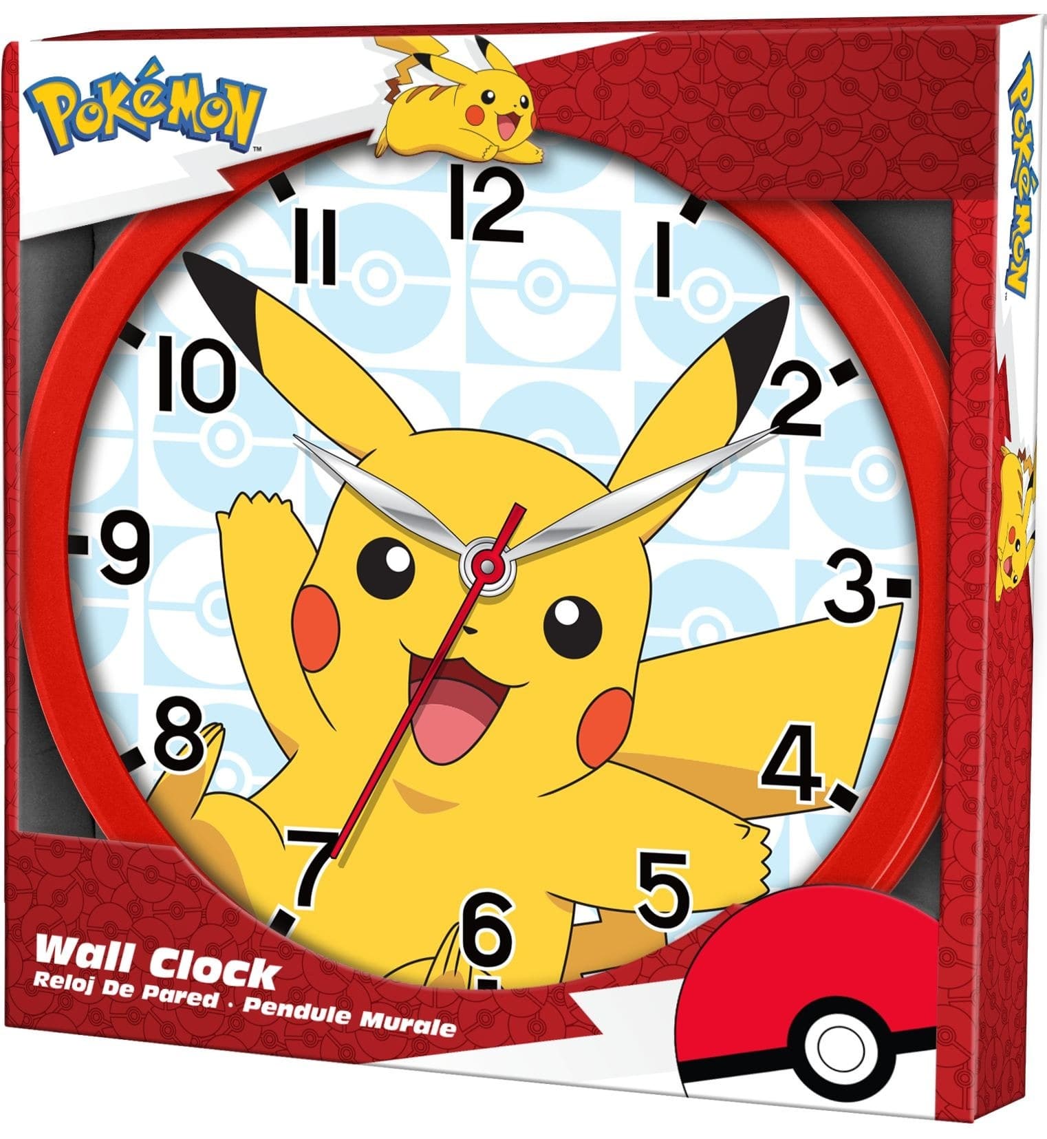 Zegar Pokemon ścienny 25cm POK3159