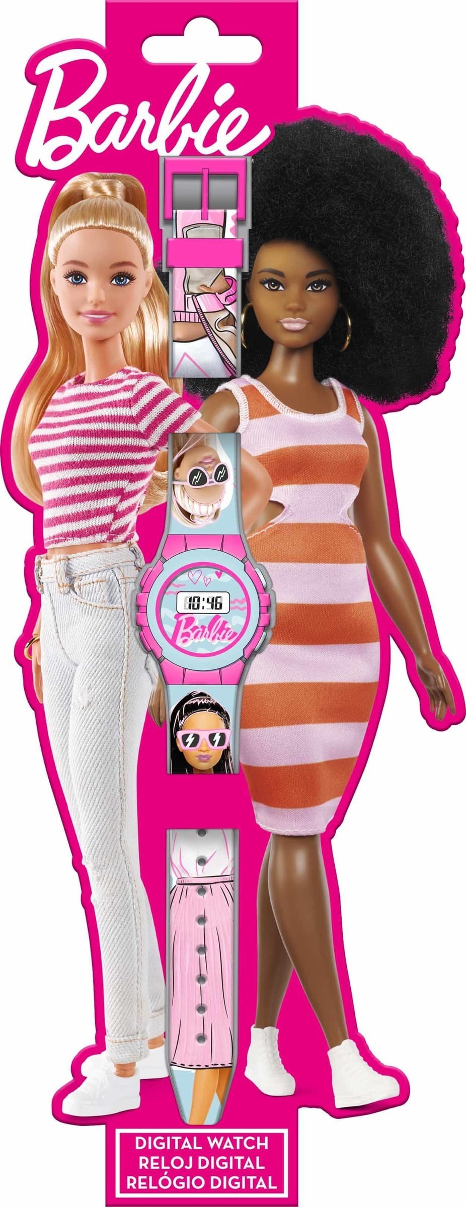 Zegarek cyfrowy KE02 ECO Barbie