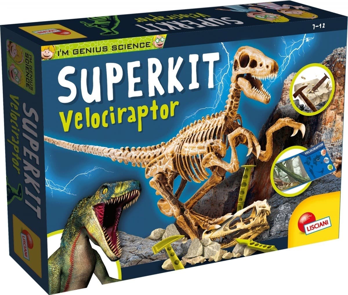 Zestaw edukacyjny do wykopalisk szkielet Velociraptora