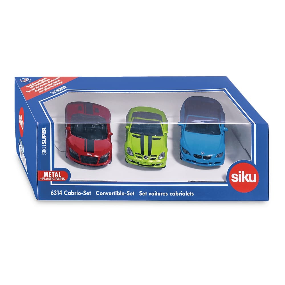 Zestaw kabrioletów GIFT SET Siku Super S6314
